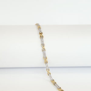 PULSERA ORO 14 K 6.3 GRMS (SEMINUEVO)