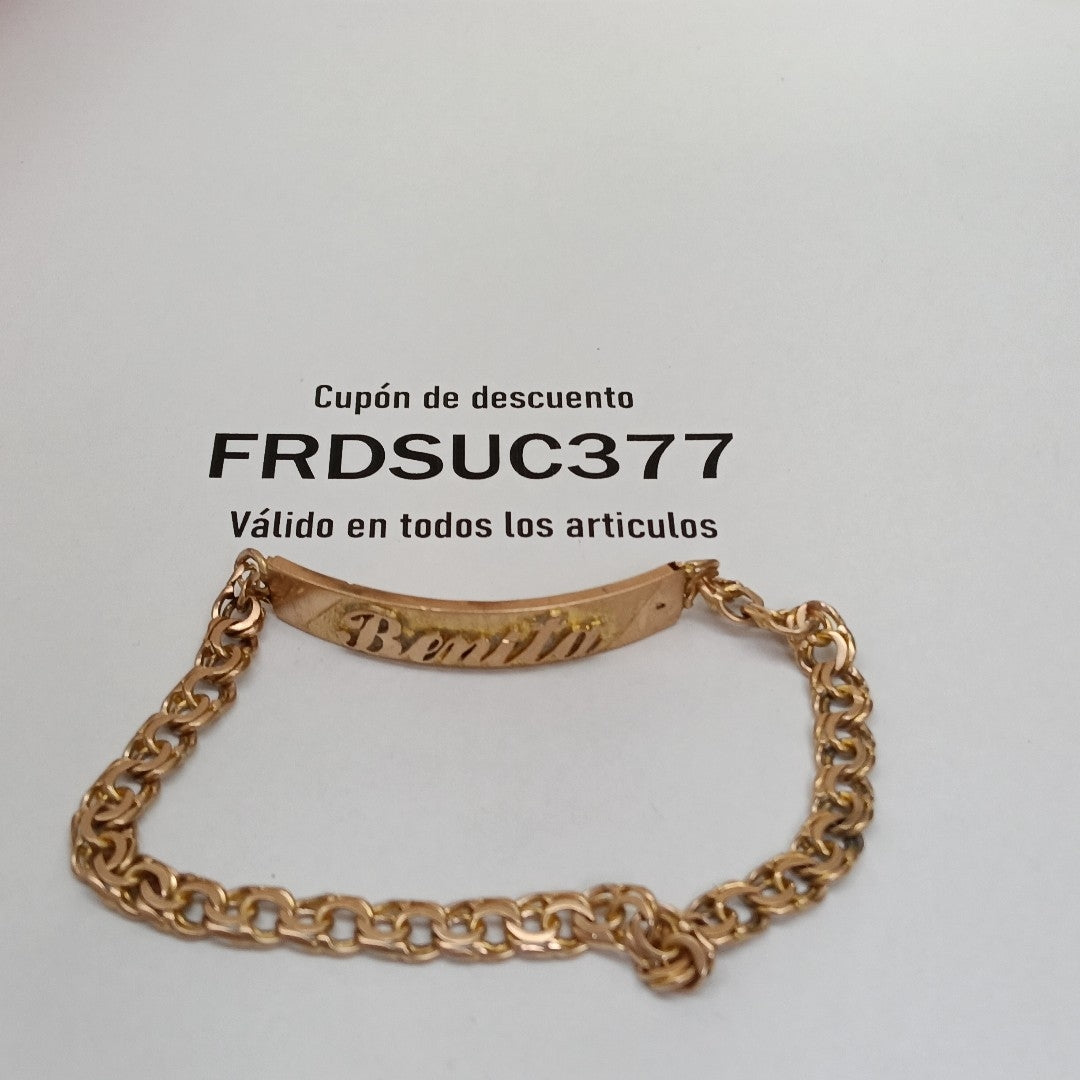 ESCLAVA ORO 10 K 13.7 GRMS (SEMINUEVO)