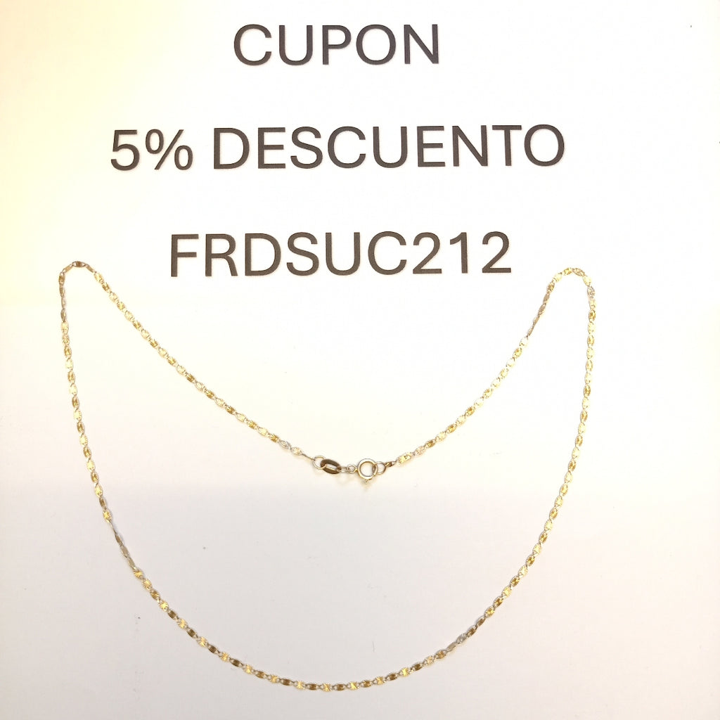CADENA ORO 10 K 1.5 GRMS (SEMINUEVO)
