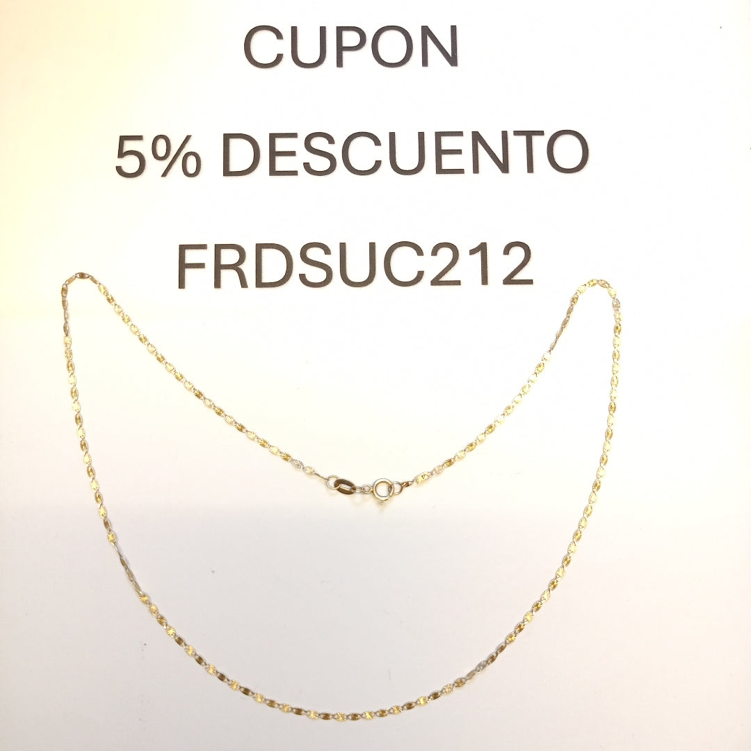 CADENA ORO 10 K 1.5 GRMS (SEMINUEVO)