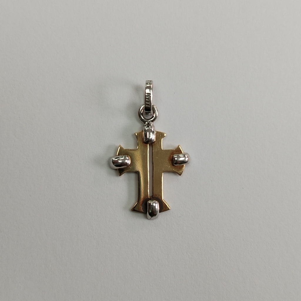 CRUZ,DIJE ORO 14 K 1,90 GRMS (SEMINUEVO)