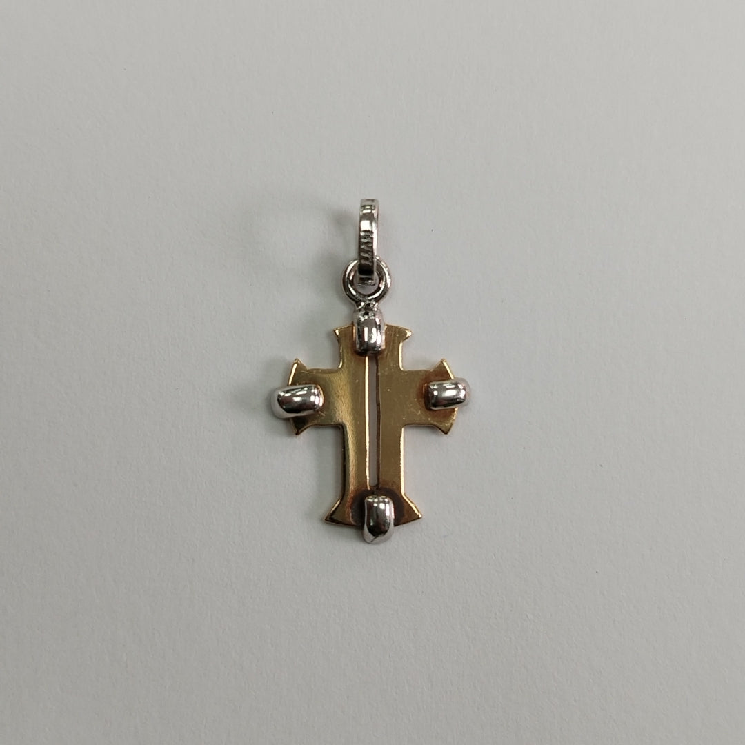 CRUZ,DIJE ORO 14 K 1,90 GRMS (SEMINUEVO)