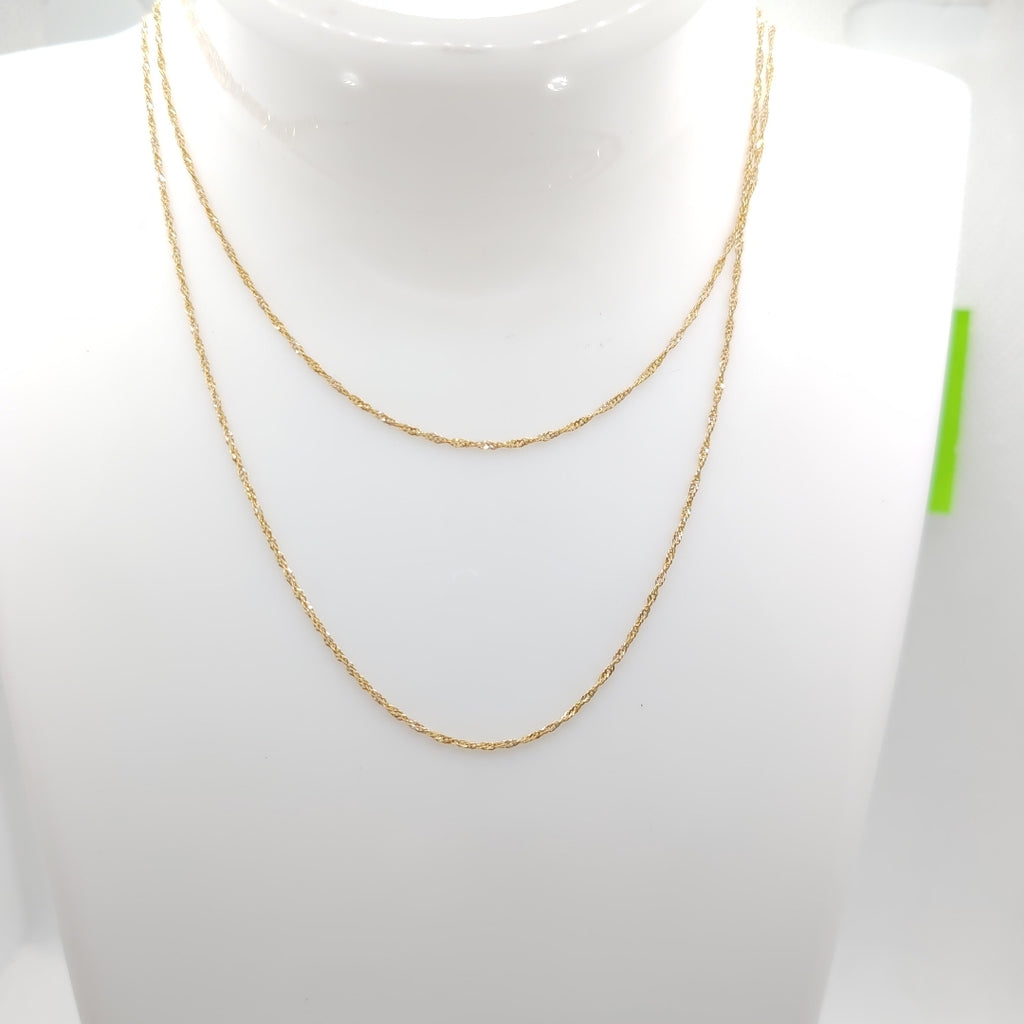 CADENA ORO 14 K 1.5 GRMS (SEMINUEVO)