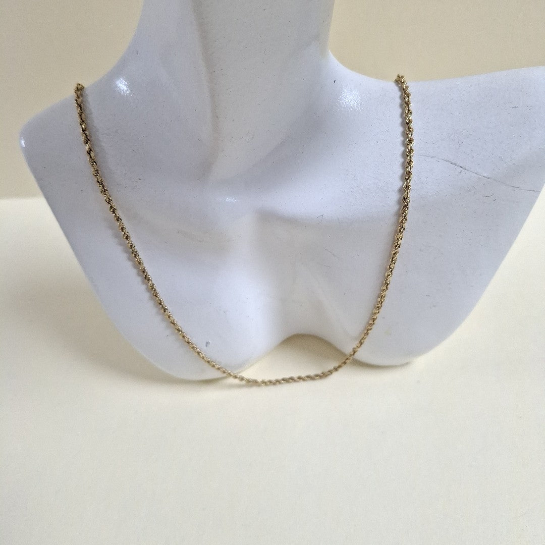 CADENA ORO 14 K 2,10 GRMS (SEMINUEVO)