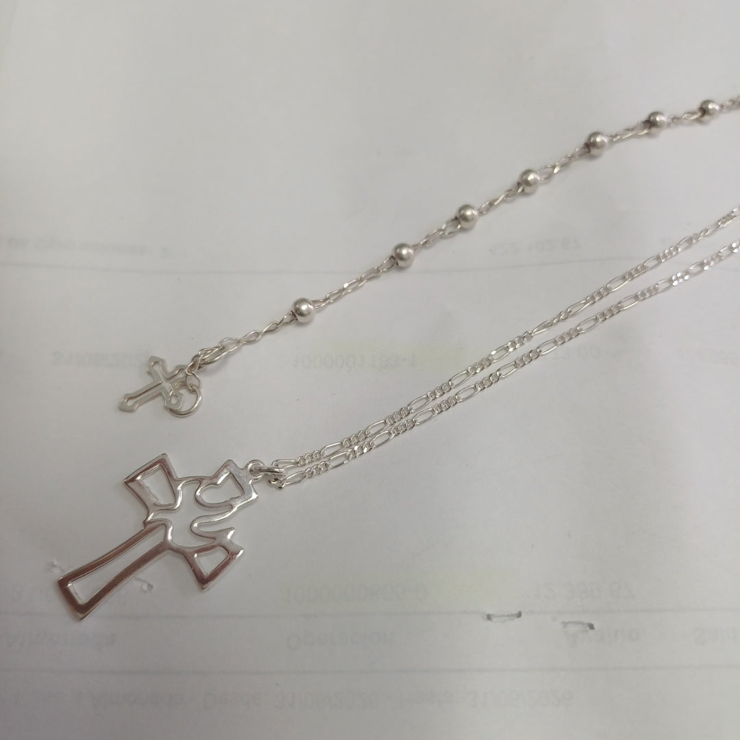 CADENA, PULSERA PLATA 5.4 GRMS (SEMINUEVO)