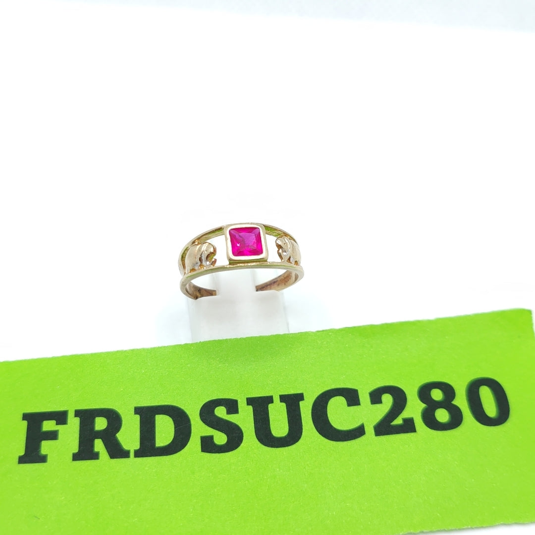 ANILLO ORO 10 K 1.9 GRMS (SEMINUEVO)