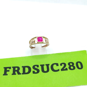 ANILLO ORO 10 K 1.9 GRMS (SEMINUEVO)