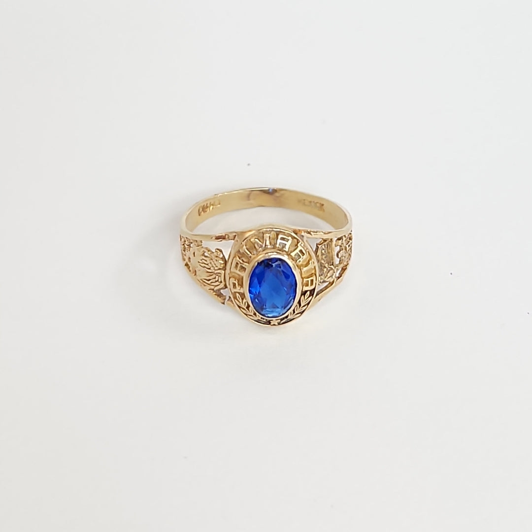 ANILLO DE GRADUACIÓN ORO 8 K 2,10 GRMS (SEMINUEVO)