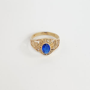 ANILLO DE GRADUACIÓN ORO 8 K 2,10 GRMS (SEMINUEVO)