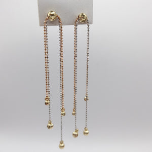 ARETES PAR ORO 14 K 5.8 GRMS (SEMINUEVO)