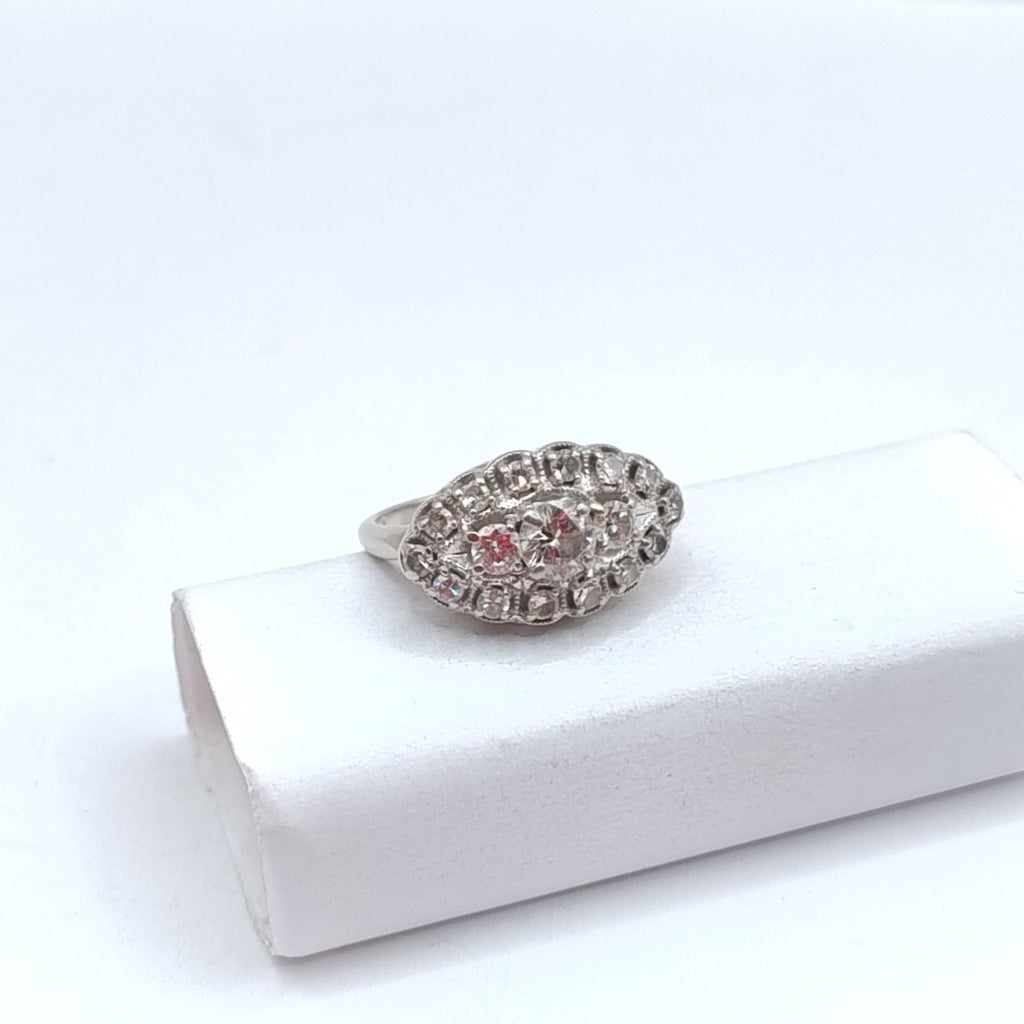 ANILLITO ORO BLANCO 14 K 6.3 GRMS (SEMINUEVO)