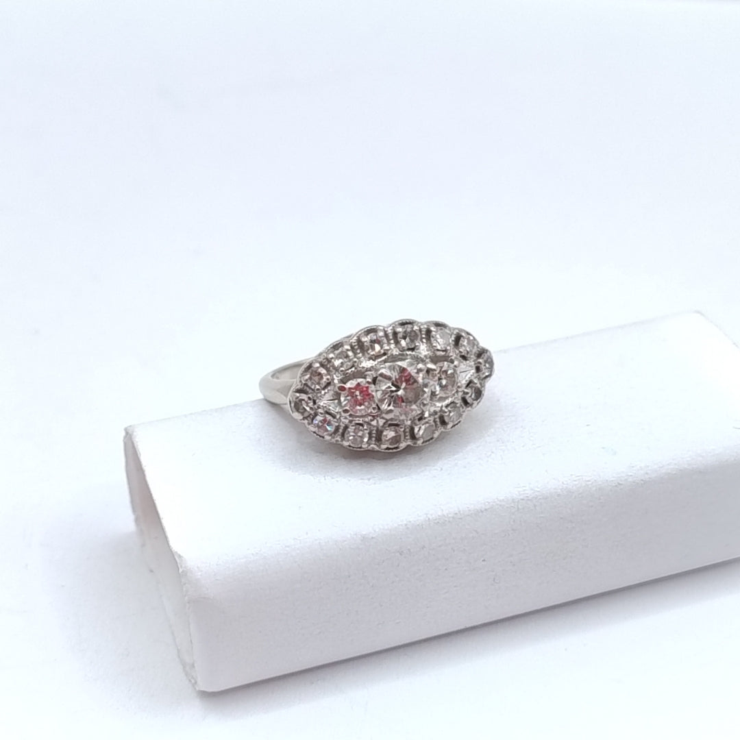 ANILLITO ORO BLANCO 14 K 6.3 GRMS (SEMINUEVO)