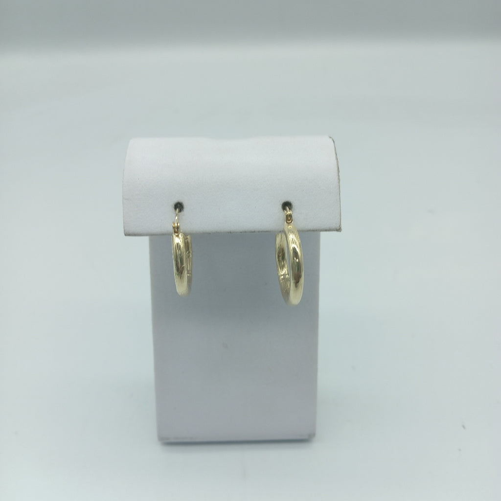ARETES ARRACADAS 14K 2.7 GR (NUEVO)