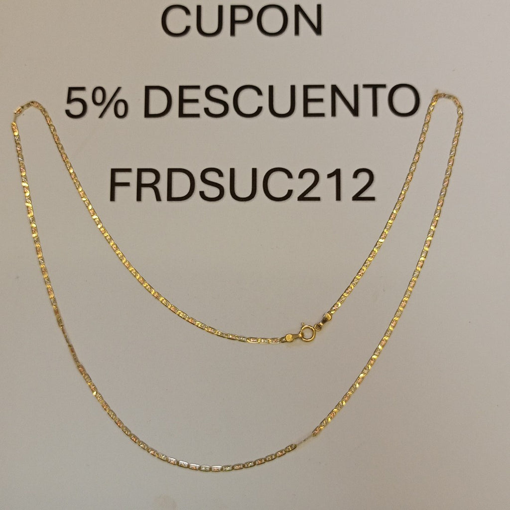 CADENA ORO 10 K 2.5 GRMS (SEMINUEVO)