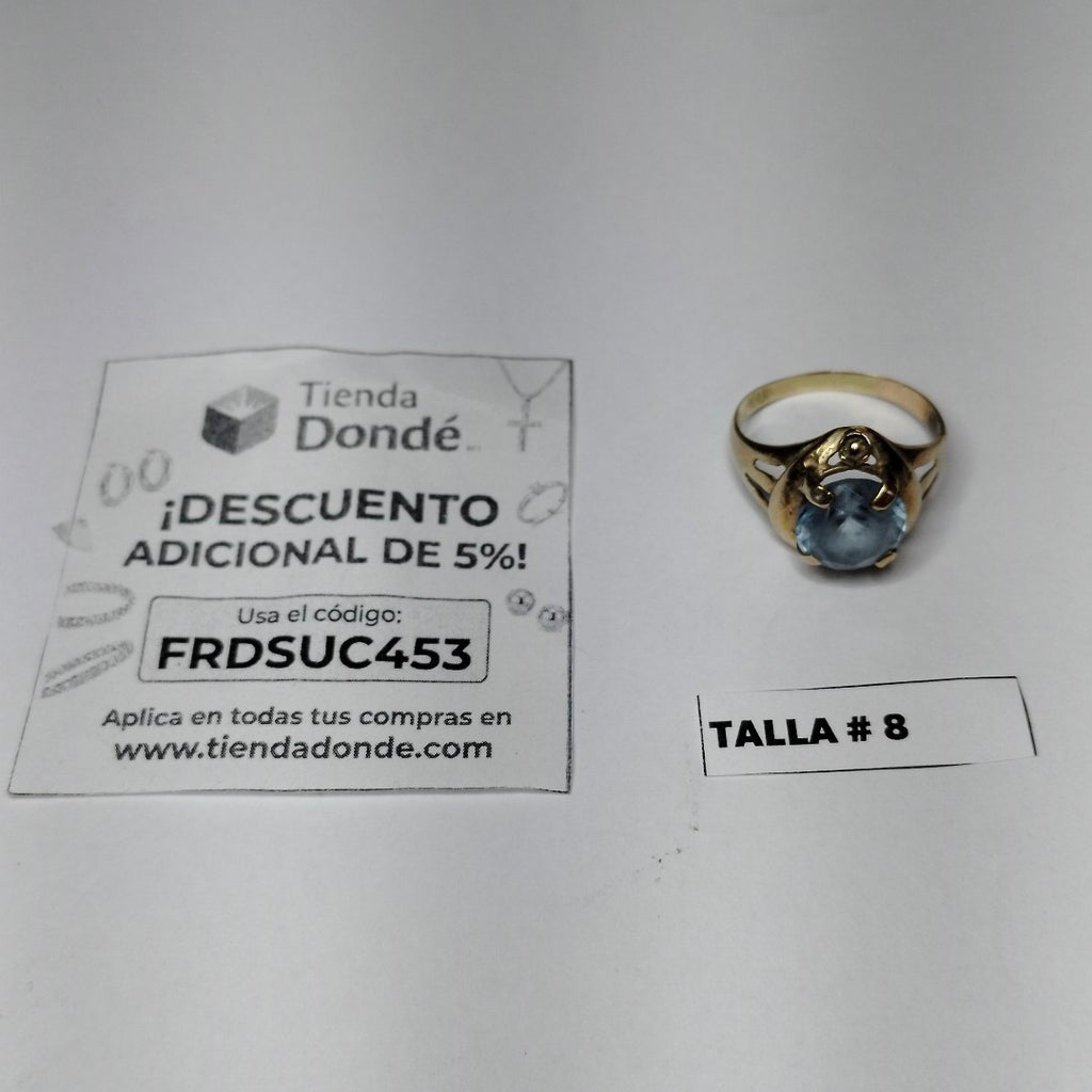 ANILLITO ORO 8 K 3.2 GRMS (SEMINUEVO)