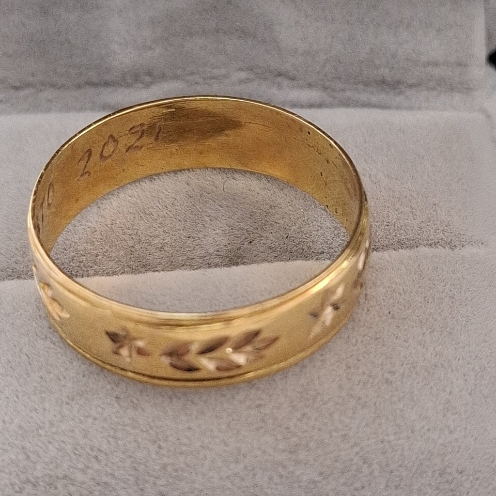 ARGOLLA ORO 10 K 2.9 GRMS (SEMINUEVO)
