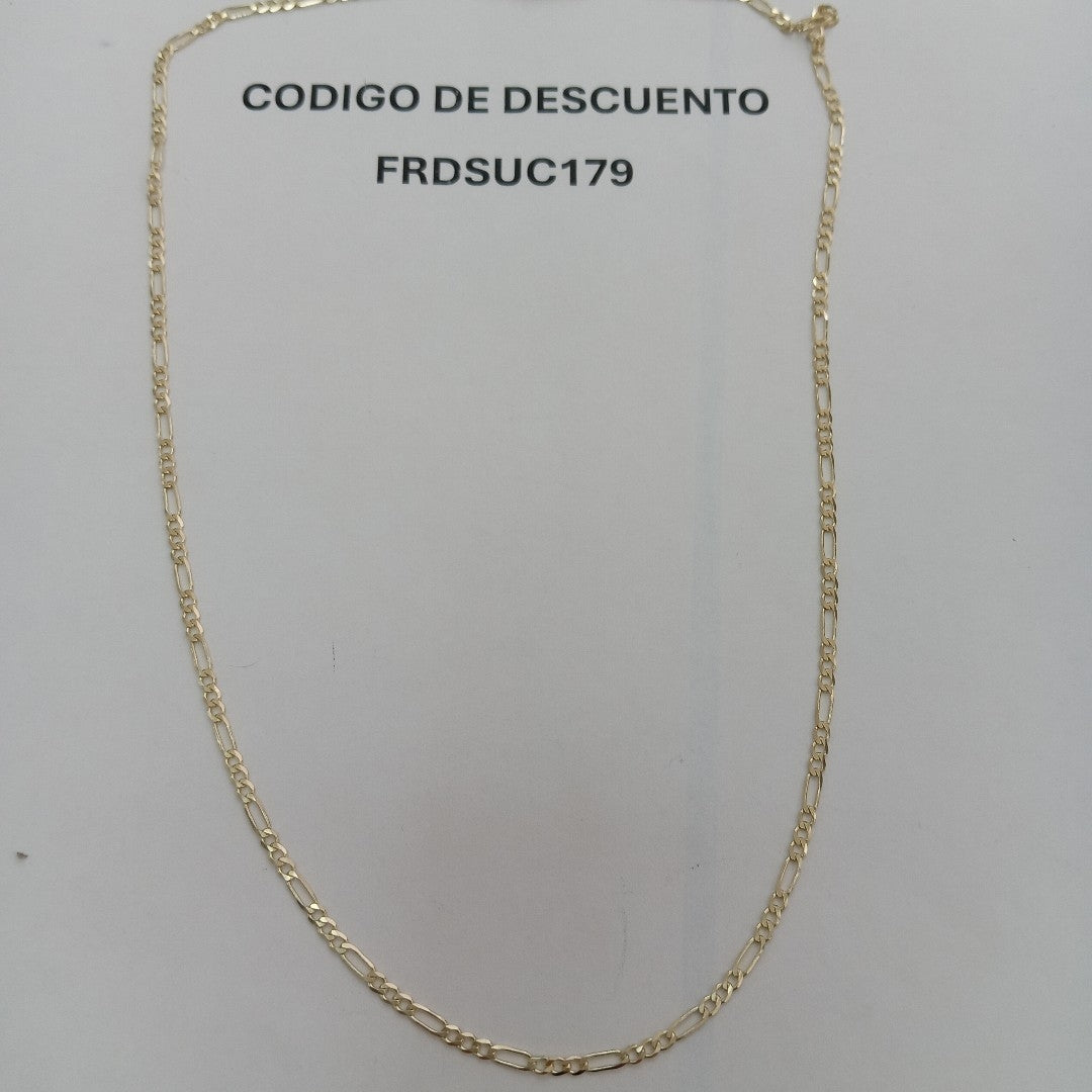 CADENA 3X1 14K 50 CM 4.6 GR (NUEVO)