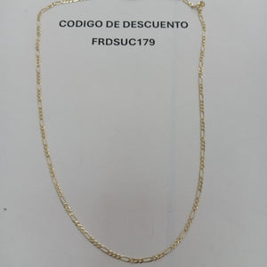 CADENA 3X1 14K 50 CM 4.6 GR (NUEVO)