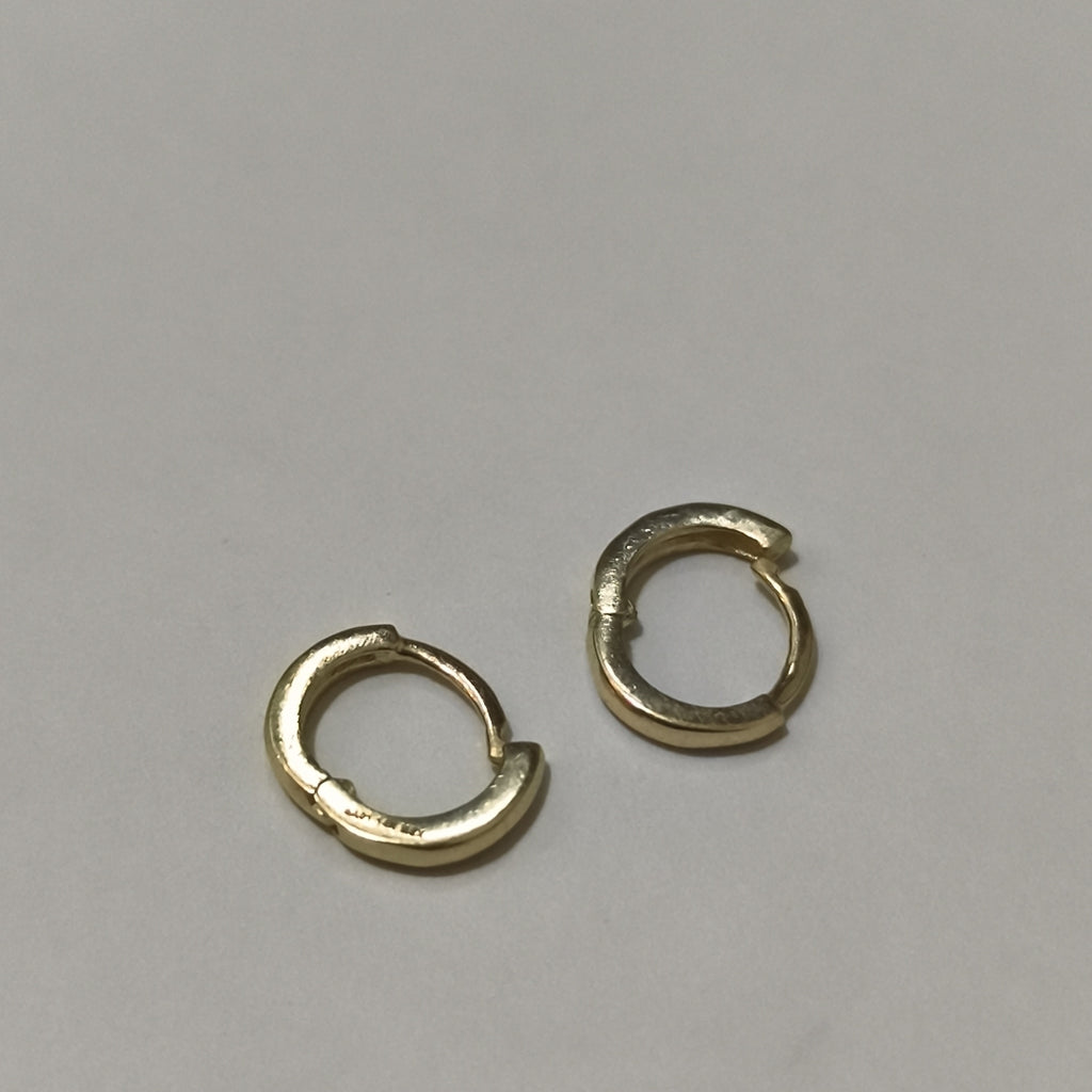 ARETES HUGGIE 14K 1.3 GR (NUEVO)