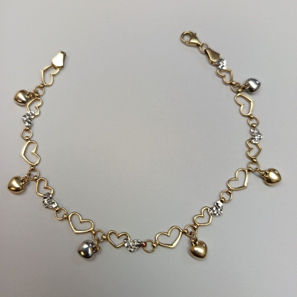 PULSERA ORO,ORO BLANCO 14 K 5,90 GRMS (SEMINUEVO)