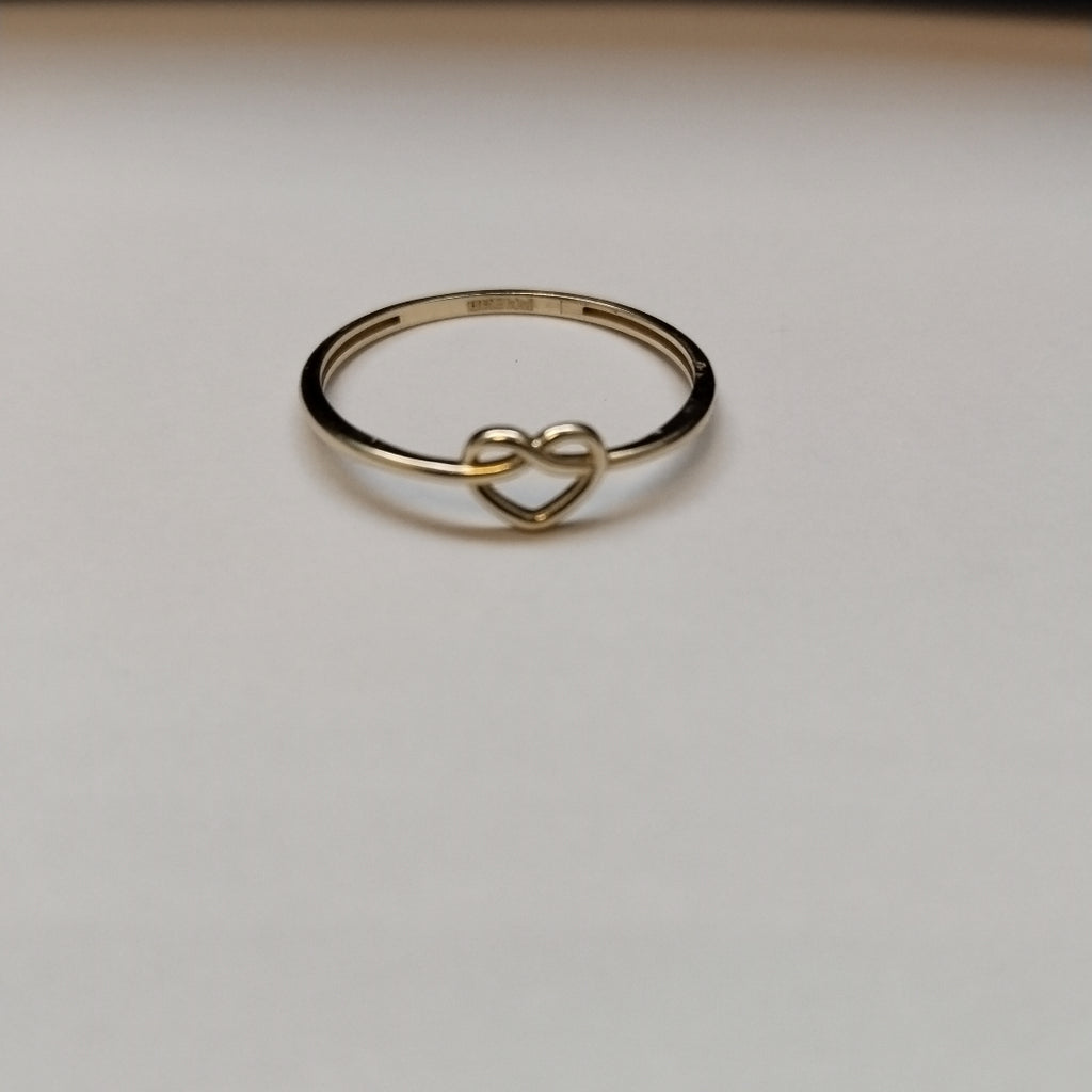 ANILLOS ANILLITO FIG CORAZON 10K TALLA 9 0.9 GR (NUEVO)