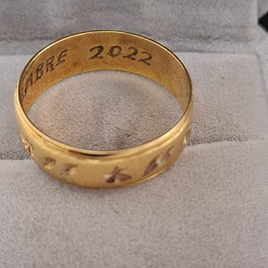 ARGOLLA ORO 10 K 2.6 GRMS (SEMINUEVO)