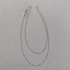 CADENA VENECIANO 14K 55 CM 1.8 GR (NUEVO)