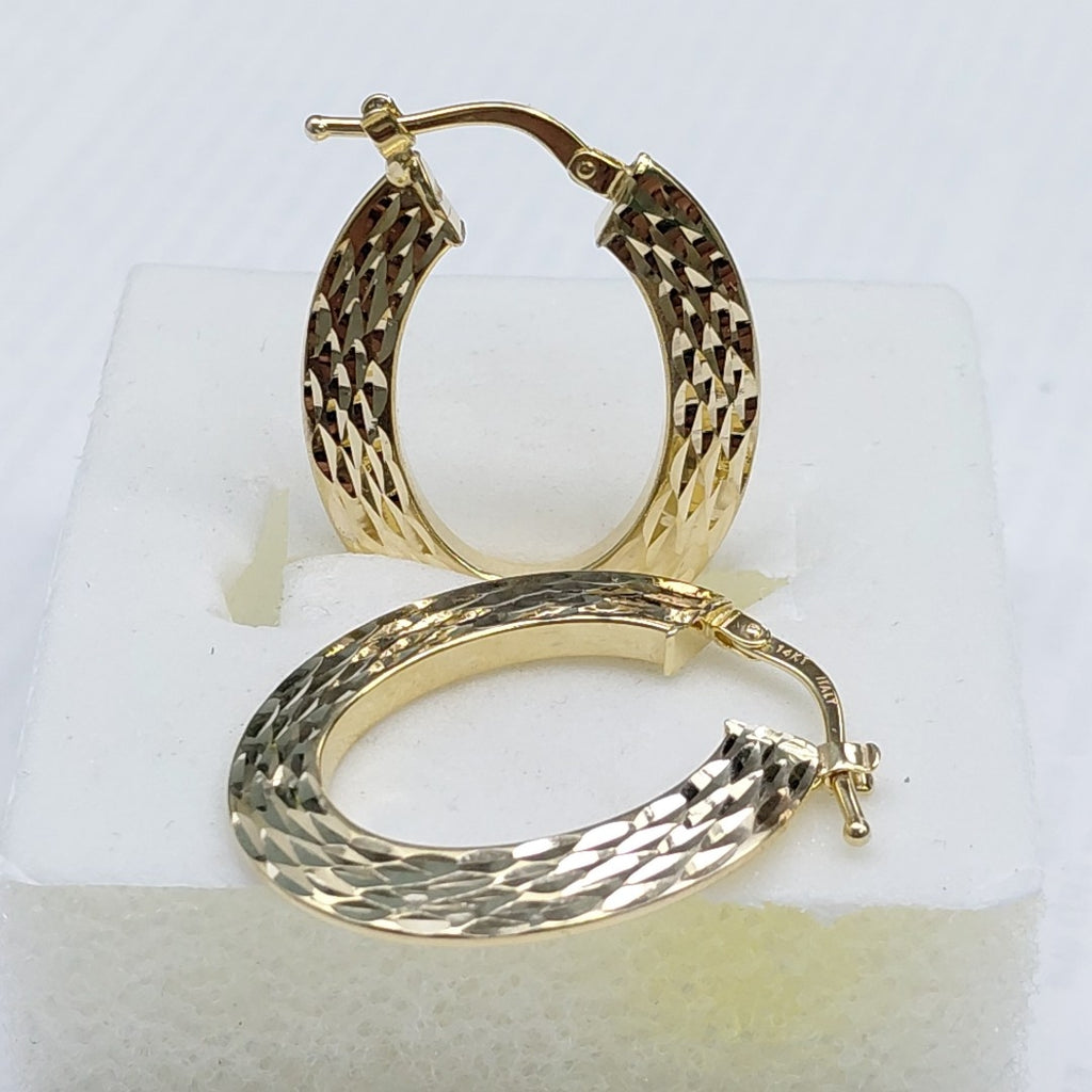 ARRACADAS PAR ORO 14 K 2,60 GRMS (SEMINUEVO)