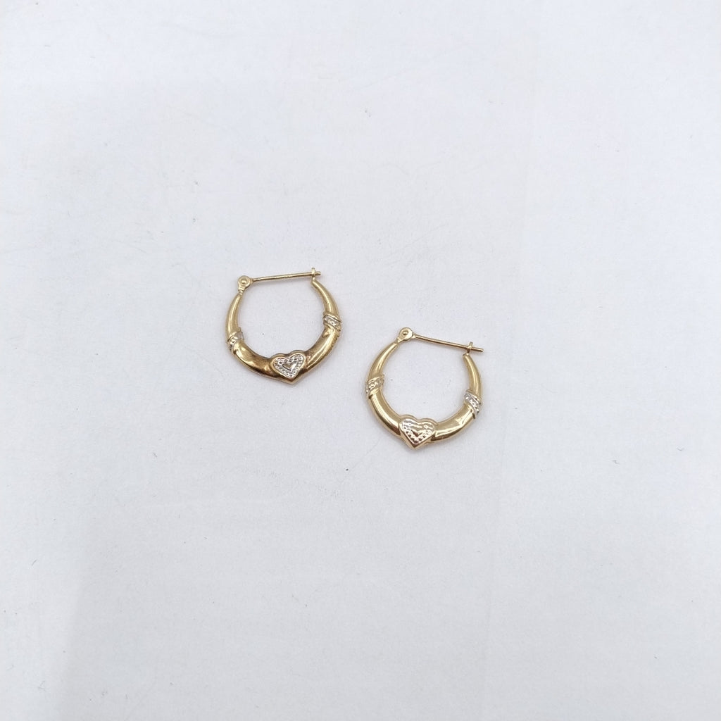 ARRACADAS PAR ORO 10 K 0.9 GRMS (SEMINUEVO)