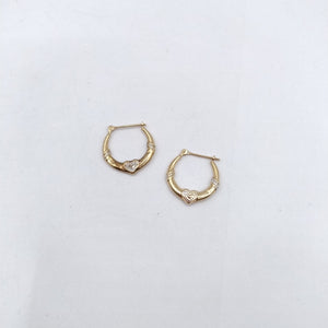 ARRACADAS PAR ORO 10 K 0.9 GRMS (SEMINUEVO)