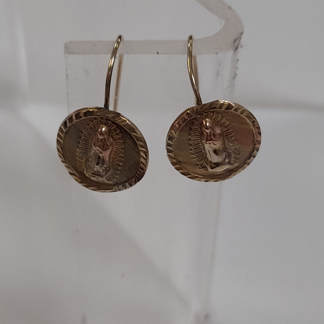 ARETES PAR ORO 10 K 0,80 GRMS (SEMINUEVO)
