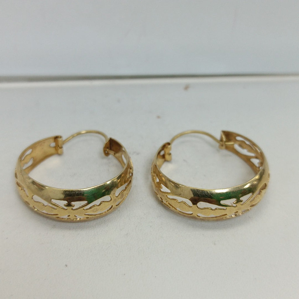 ARRACADAS PAR ORO 14 K 4,60 GRMS (SEMINUEVO)