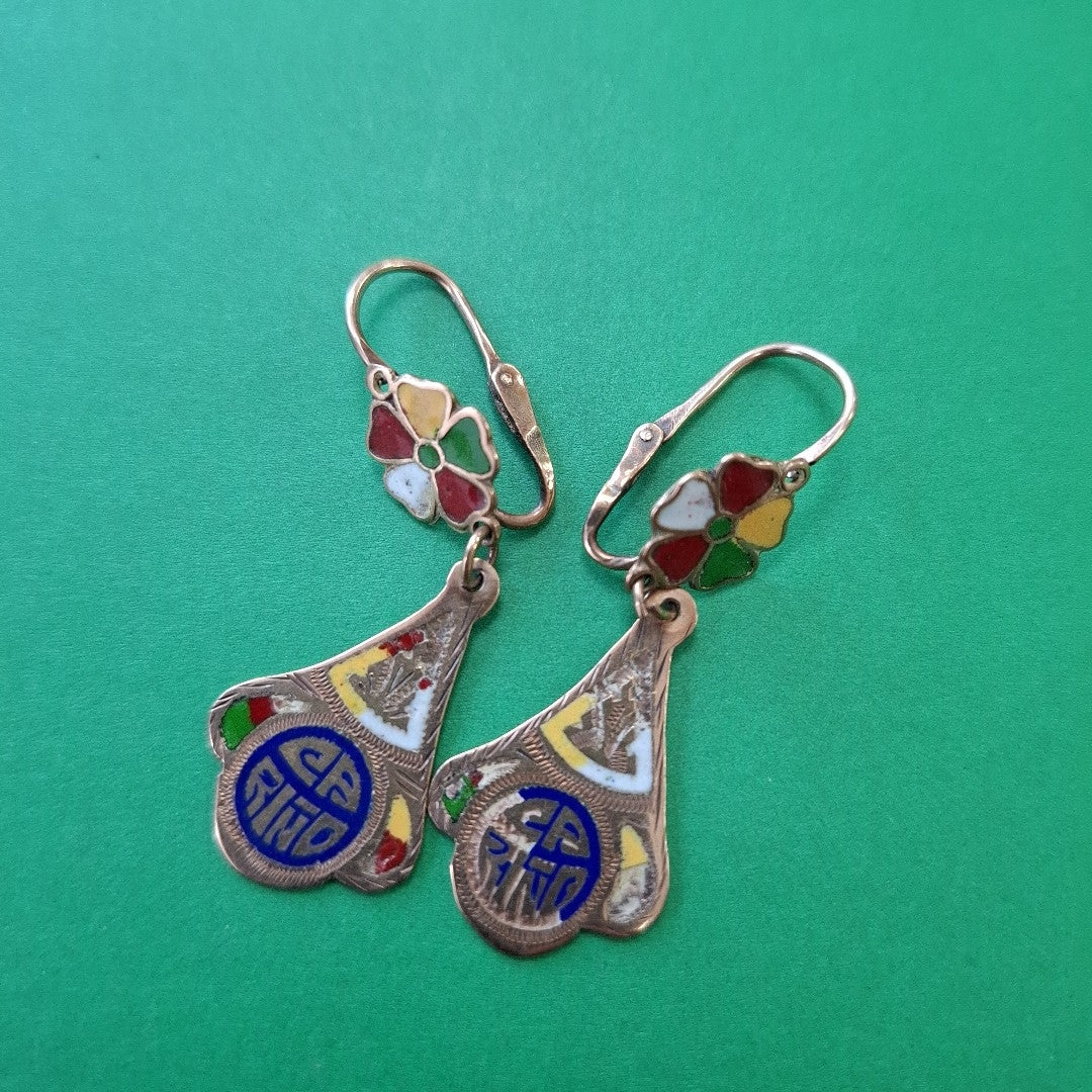 ARETES PAR ORO 8 K 5.6 GRMS (SEMINUEVO)