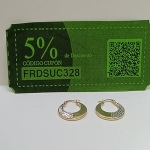 ARRACADAS ORO 10K 2.1 (NUEVO)