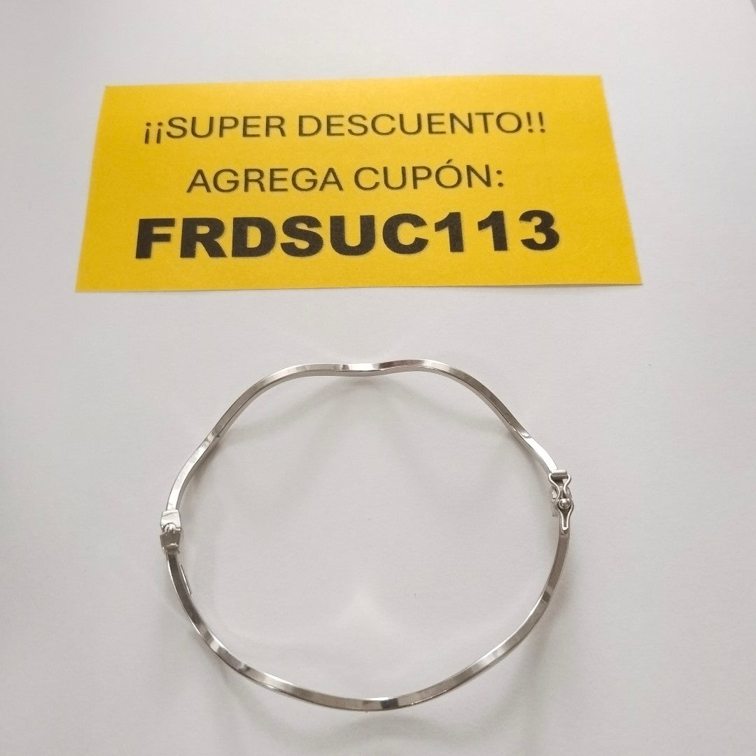 PULSERA RIGIDA ORO 14 K 3.2 GRMS (SEMINUEVO)