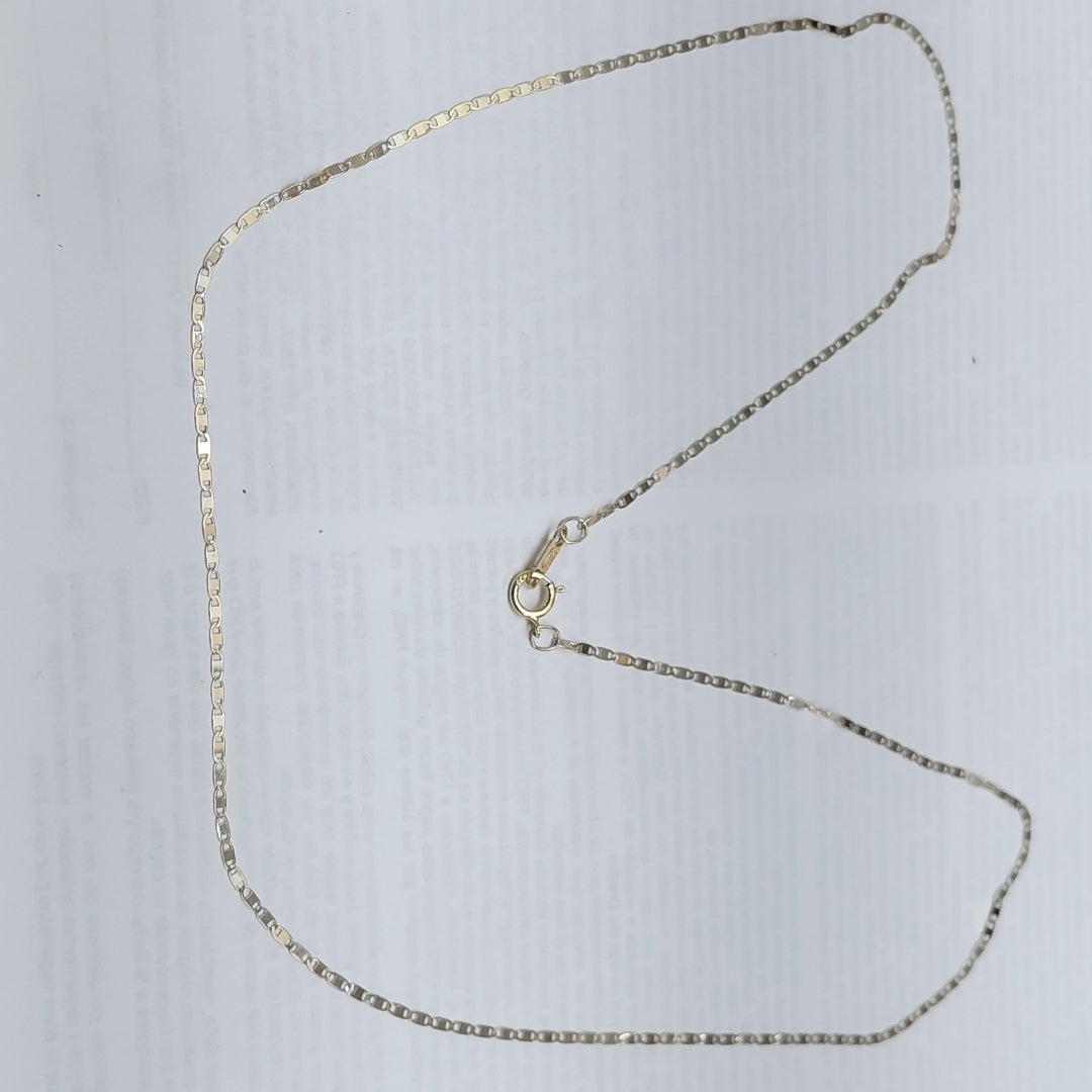 CADENA ORO 14 K 1.5 GRMS (SEMINUEVO)