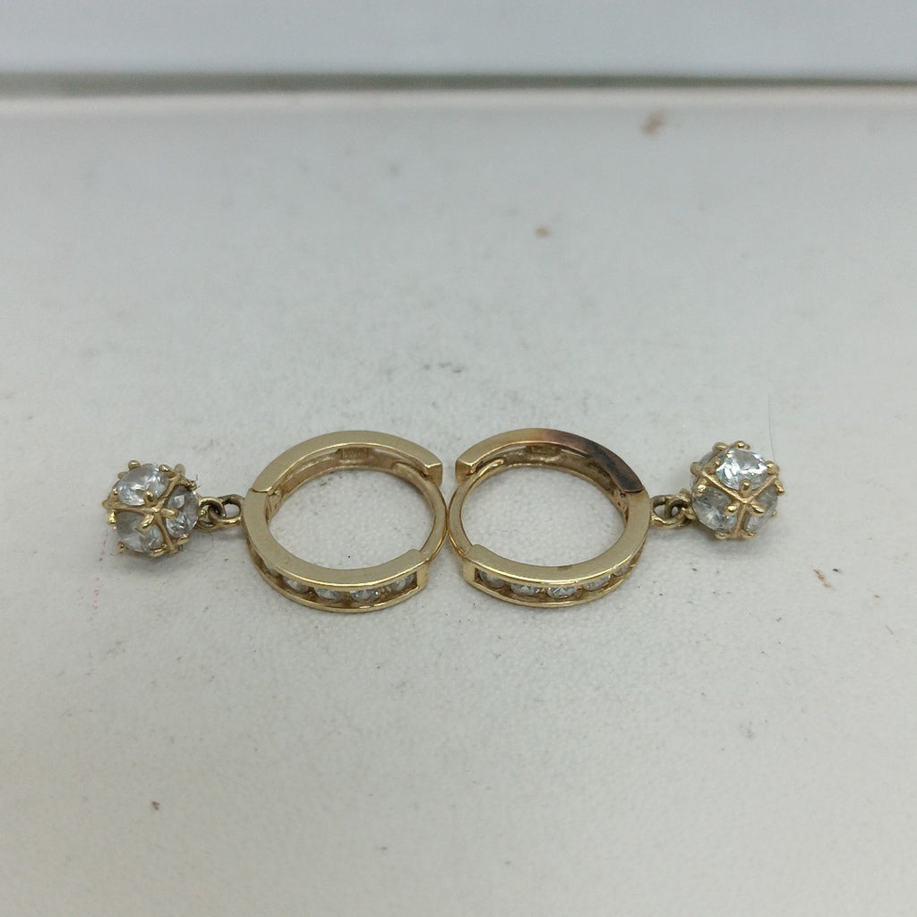 ARRACADAS PAR ORO 14 K 2,30 GRMS (SEMINUEVO)