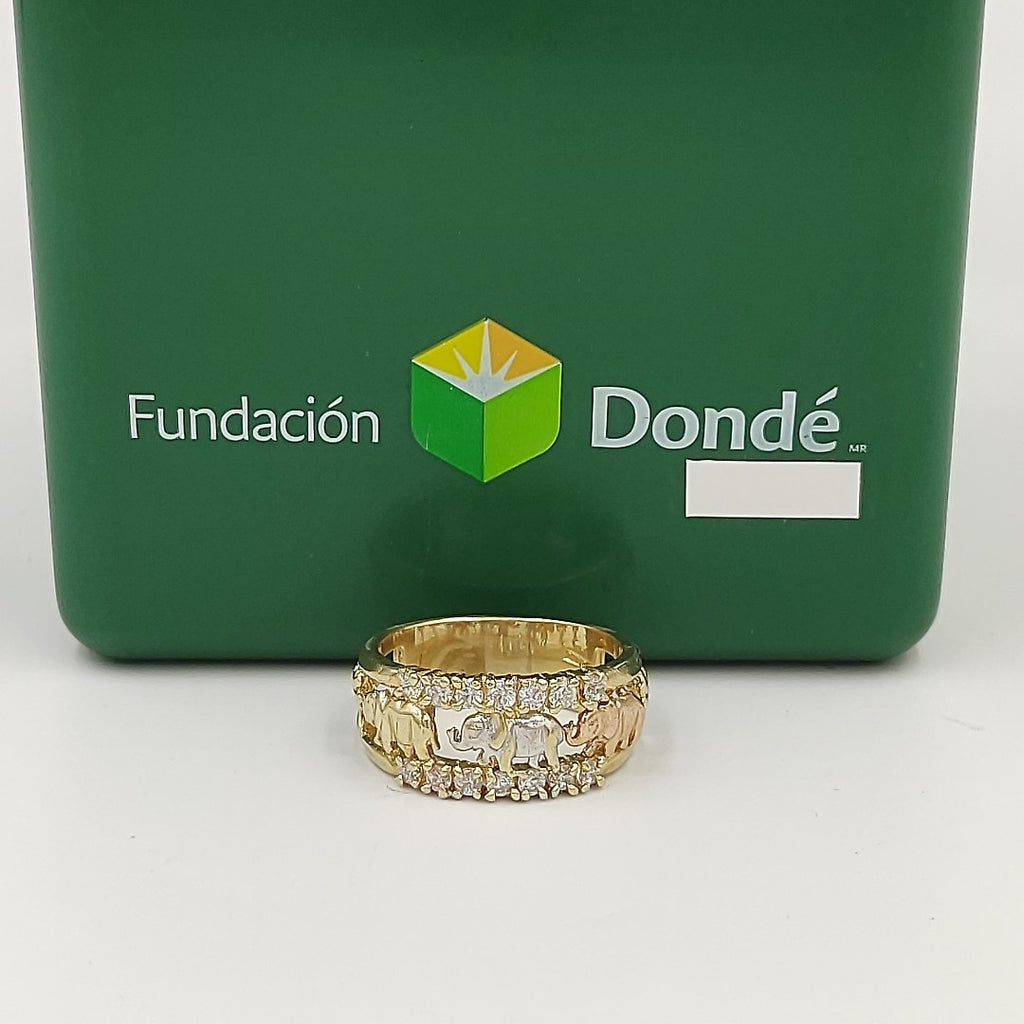 ANILLO ORO 10 K 5.9 GRMS (SEMINUEVO)