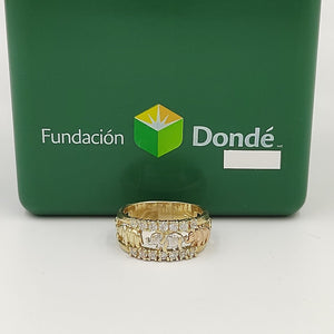 ANILLO ORO 10 K 5.9 GRMS (SEMINUEVO)
