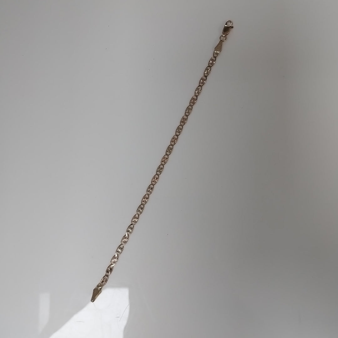 PULSERA GUCHI 14K 18 CM 3.1 GR (NUEVO)