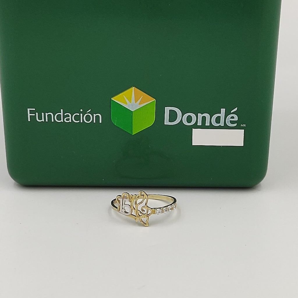 ANILLO ORO 10 K 0,90 GRMS (SEMINUEVO)