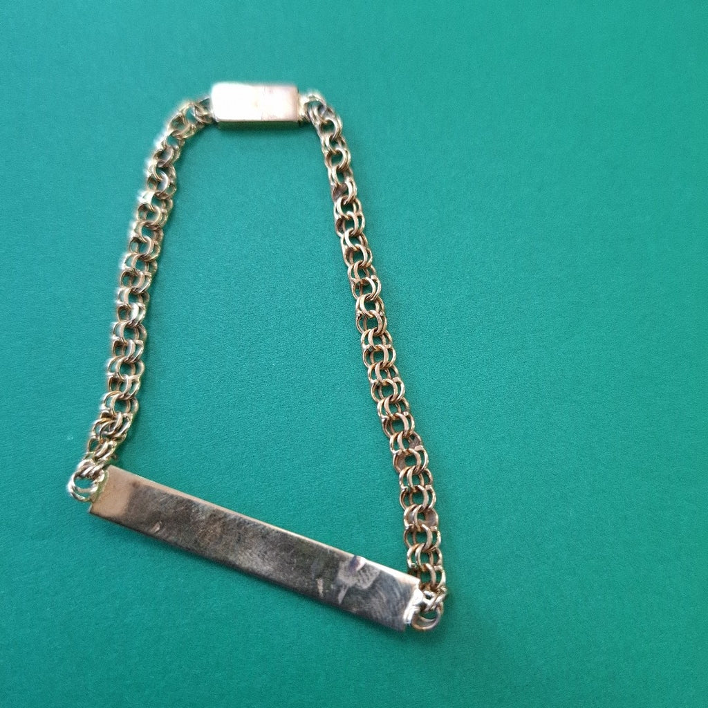ESCLAVA, PULSERA ORO 10 K 4.4 GRMS (SEMINUEVO)