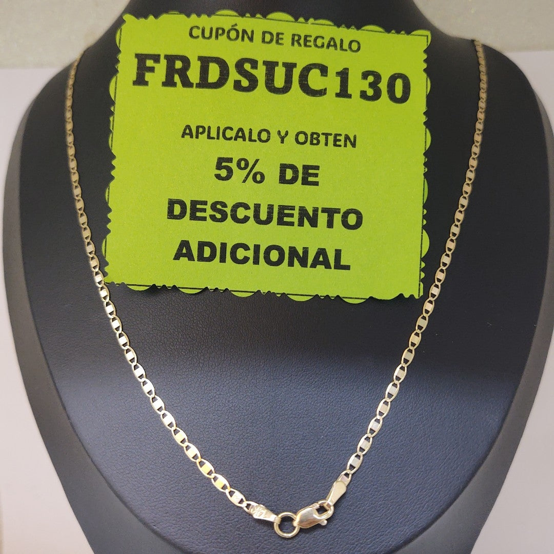 CADENA GUCHI 14K 50 CM 3.4 GR (NUEVO)