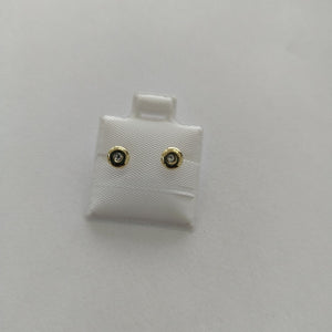BROQUELES BROQUEL C CIRCONIA 14K 0.27 GR (NUEVO)