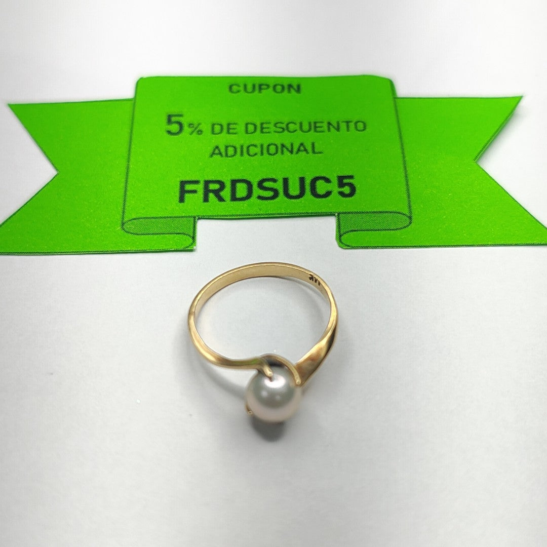 ANILLO ORO 14 K 2,40 GRMS (SEMINUEVO)
