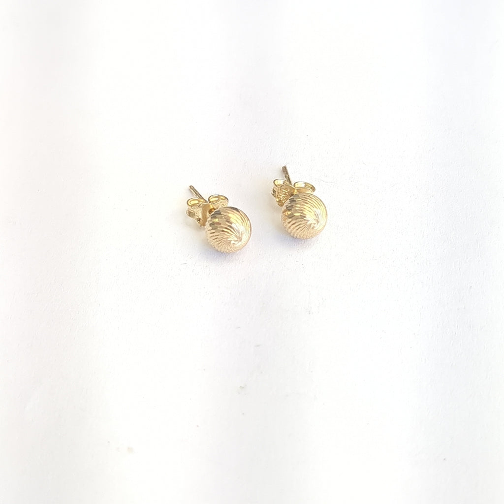 ARETES PAR ORO 10 K 1 GRMS (SEMINUEVO)