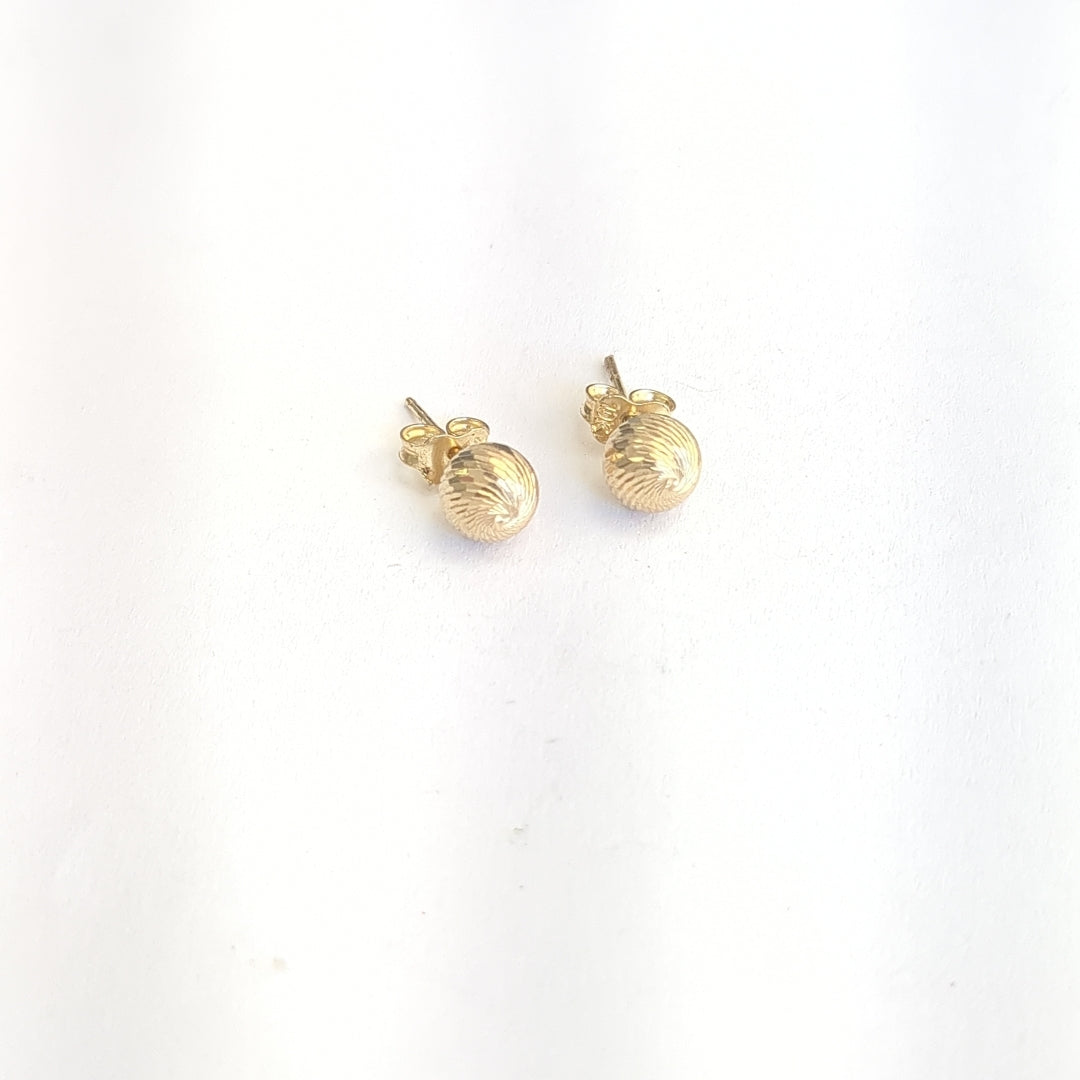 ARETES PAR ORO 10 K 1 GRMS (SEMINUEVO)