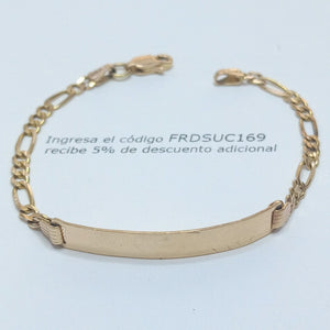 ESCLAVA ORO 10 K 3.8 GRMS (SEMINUEVO)