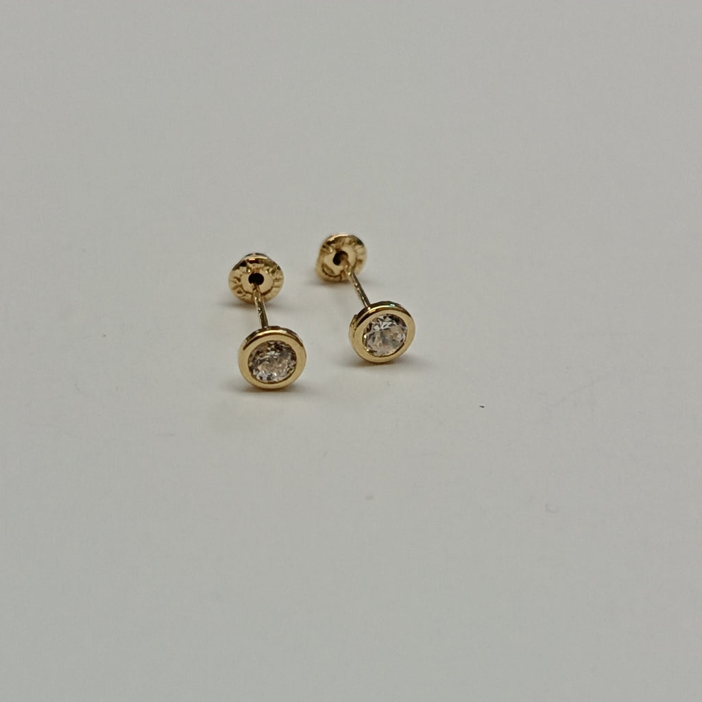 BROQUELES BROQUEL C CIRCONIA 14K 0.1501 GR (NUEVO)