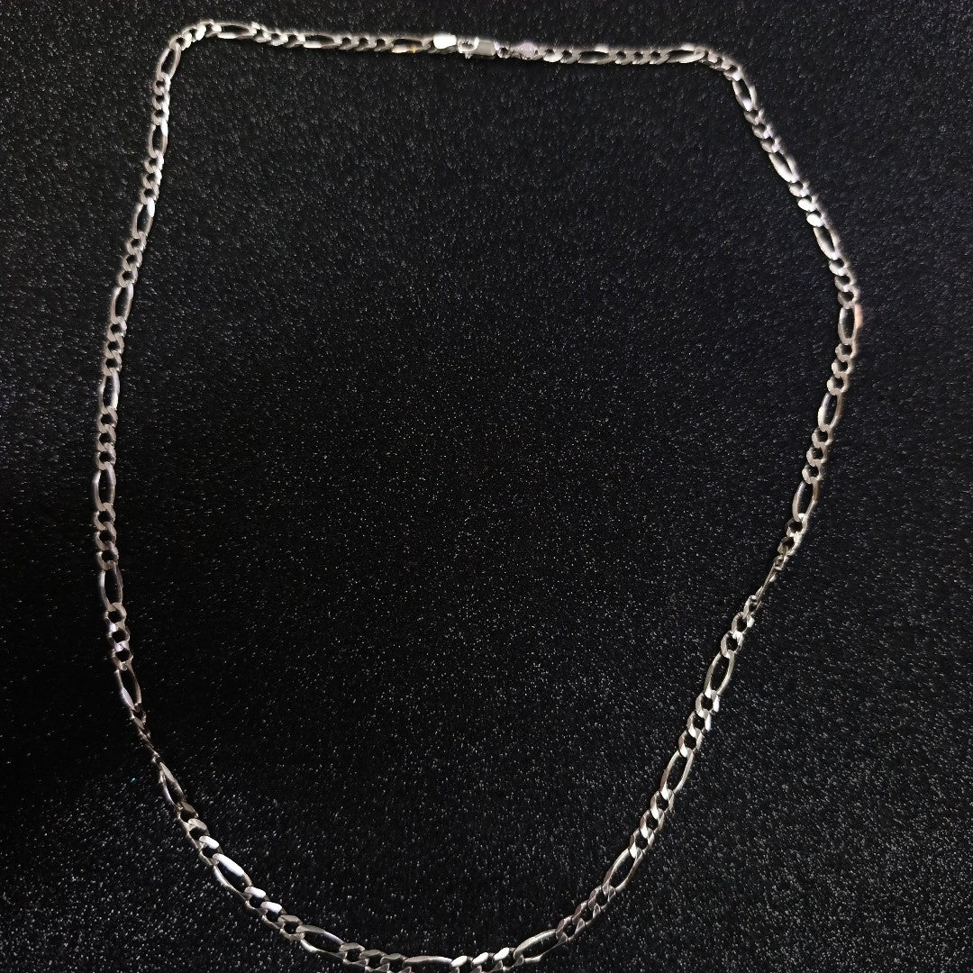 CADENA ORO, ORO BLANCO 14 K 19.5 GRMS (SEMINUEVO)